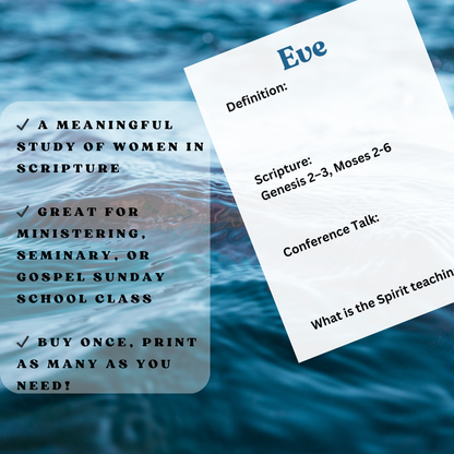 Women in the Old Testament Study Guide